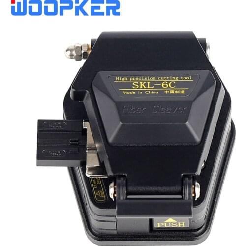 Fiber Cleaver SKL-6C FTTH Cable Cutting Knife High Precision Fiber Cleavers 16 Surface Blade