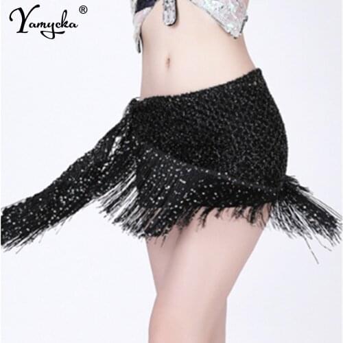 Sexy See Through y2k vintage White Sequin mini summer skirt women cover bikini beach party micro skirts tassel dance skirts 2021