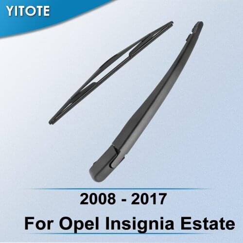 YITOTE Rear Wiper & Arm for Opel Insignia Estate 2008 2009 2010 2011 2012 2013 2014 2015 2016 2017