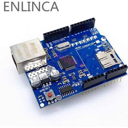 1pcs Shield Ethernet Shield W5100 FOR Arduino R3 UNO Mega 2560 1280 328 UNR R3 only W5100 Development board