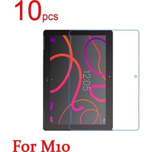 10pcs glossy Ultra Clear/Matte/Nano anti-Explosion LCD Screen Protector Film Cover For Fundas BQ Aquaris M10 E10 10.1" Film