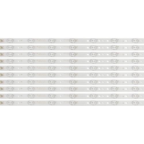 10pcs/set LED Backlight strip 7 lamp D50MF7000 LED50A900 LD50U3000 LED50D7-ZC14-01(B) 30305000204 Screen V500HJ1-PE8 50S510