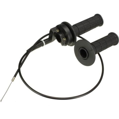 22mm Twist Throttle Hand Grip & Cable For ATV Quad Pit Dirt Bike 50 to 190 cc