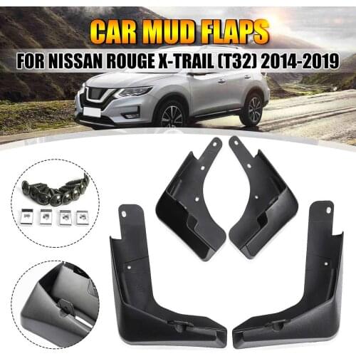 Car Mud Flaps For Nissan X-Trail T32 Rouge 2014 2015 2016 2017 2018 2019 Mudguards Splash Guards Fender Mudflaps