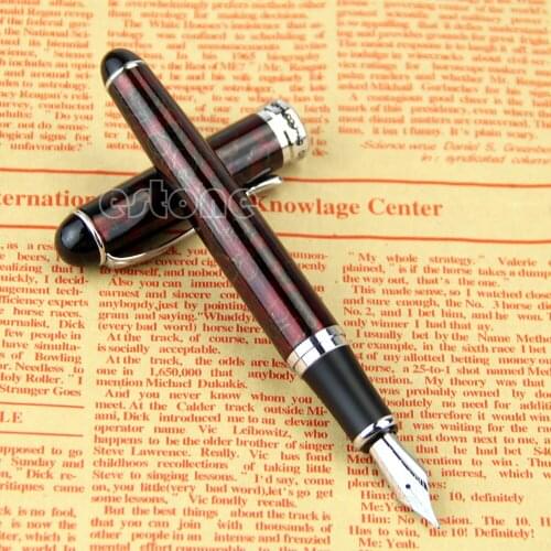 JINHAO x750 Lava Red Medium Nib Fountain Pen Nice Gift
