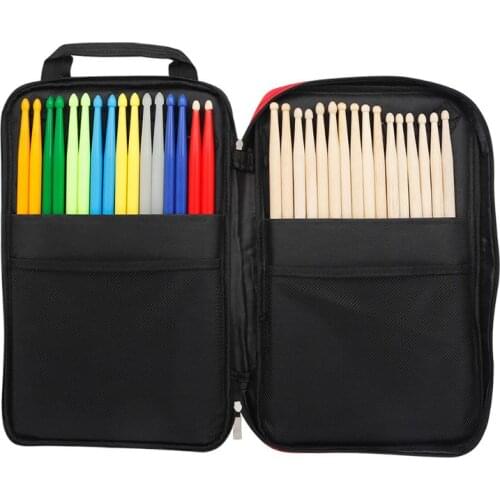 Large Capacity Drumstick Drum Stick Bag Case Oxford Fabric Professional Drum Stick Bag