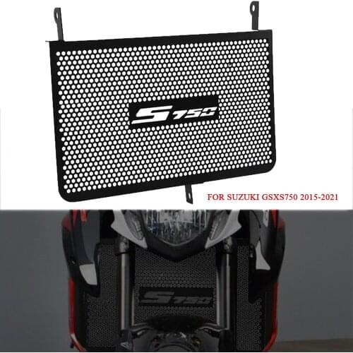 For SUZUKI GSX-S750 GSXS750 2015 2016 2017 2018 Motorcycle Radiator Grille Guard Cover Protector Fuel Tank Protection 2015-2021