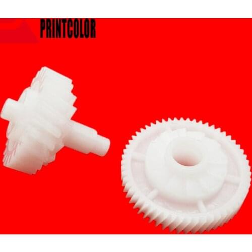 20X RU6-0018-000 RU6-0018 Fuser Drive Gear 23T 56T for HP P1505 M1120 M1522 P1505n M1120n M1522n for Canon LBP3250