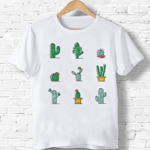 Chameleon Cacti Party Boys/Girls Clothes New Summer Tee Shirt Tshirt Tops Kids Toddler Shirts children tops
