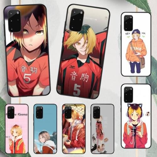 Kenma Kozume of Haikyuu Anime Phone Case For Samsung A50 A51 A71 A20E A20S S10 S20 S21 S30 Plus ultra 5G M11
