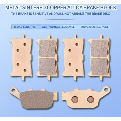Motorcycle metal sintering Front Rear brake pads For X-ADV750 X ADV750 ADV 750 H 2017 2018 2019 CBR650R 2019 2020