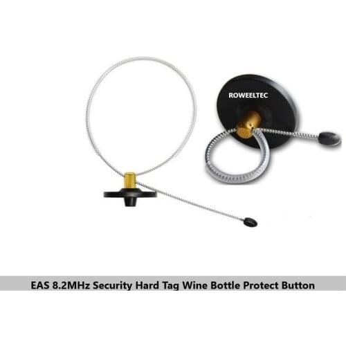 NEW 100pcs EAS 8.2MHz Security Hard Tag Wine Bottle Protect Button High quality NE