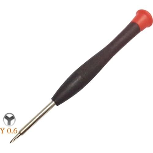 New Tri-Point Y 0.6 Screwdriver Y-Tip for iPhone X 8 7 6S XS XS Max Magnetic Screw driver, 100pcs/lot