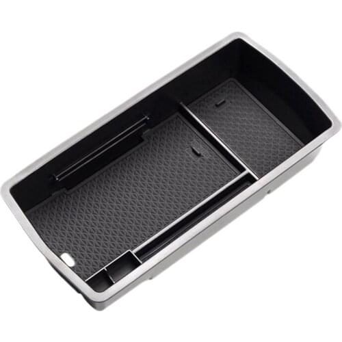 Car Center Console Organizer Storage Box Interior Accessories Armrest Storage Box for Peugeot 3008 4008 5008 2017-2020