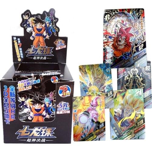 Original Dragon Super Card TCG carte coleccionado de cartas 150-210 Pcs card per box Game Cards For Children Gift