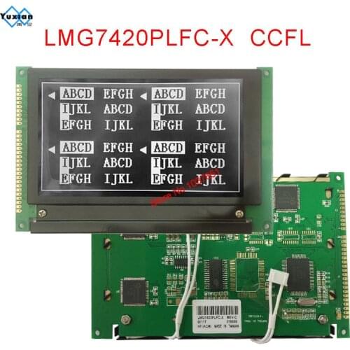 LMG7420PLFC-X LMG7420PLFC X 240128 FSTN Negative black LCD Display module new brand free ship