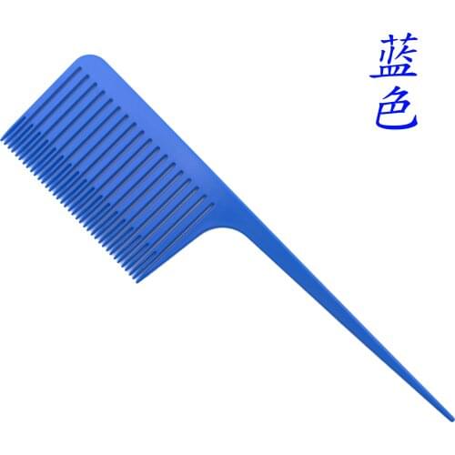 1pcs Highlighting Hair Comb ABS Weaving Highlighting Foiling Hair Comb for Dyeing Tail Combs Brush Separate Parting for Hair