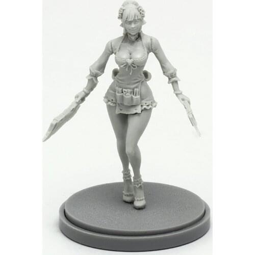 Special offer die-cast resin model KD 50 chef resin white model free shipping