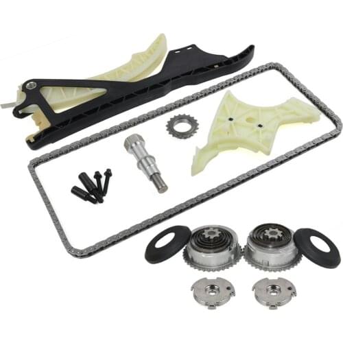 AP03 Camshaft adjuster & Timing Chain kit for BMW N51 N52 N55 X3 X5 Z4 F10 F01 F20 F30 E90 E70 11367583207 + 11367583208