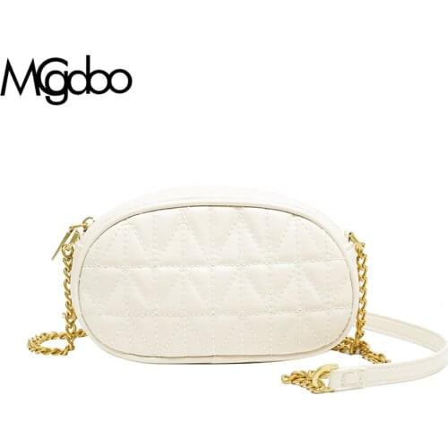 Mgcdoo Luxury Designer Shoulder Bags High Quality Fashion Diamond Lattice Crossbody Bags For Women Chains Messenger Bags Totes
