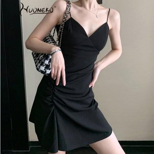 Women Spring Summer 2021 Mini A-line Dresses New Short Sleeve Elegant Party Club Casual Dress V-neck Lady Casual SimplicityWDR15