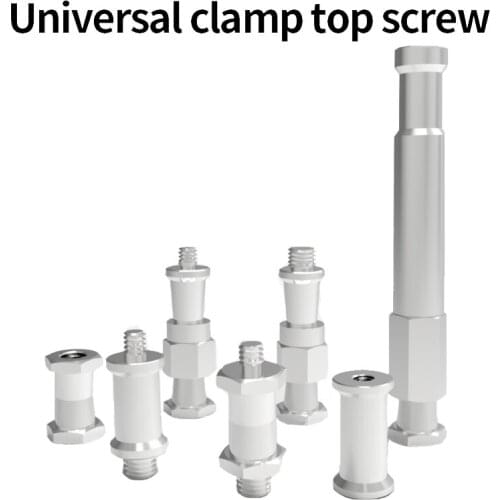 1/4 3/8 Spigot Stud Male Adapter Metal Camera Screw Photograph Hand Tool for Umbrella Flash Light Tripod Photo Studio Accessory