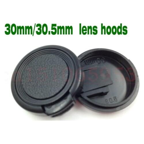 10pcs 30 30.5mm Snap-On Lens Front Camera Lens Cap Cover without rope for 30 30.5mm lens filter DSLR Lens Protector