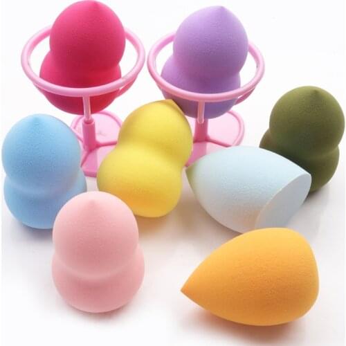 5 pcs Beauty Egg Sponge Puff Wet And Dry Makeup Puff For Foundation Isolation Cream Beauty Egg Cosmetic Makeup TooL