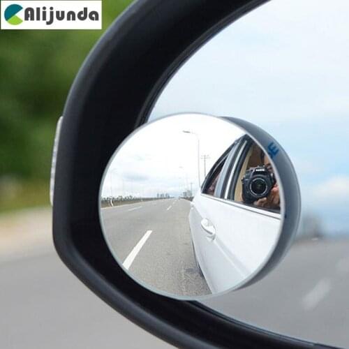 Car Mirror 360 Wide Angle Round Convex Mirror Vehicle Vehicle Side Blind Spot Blind Spot Mirror Small Round Rear view mirror