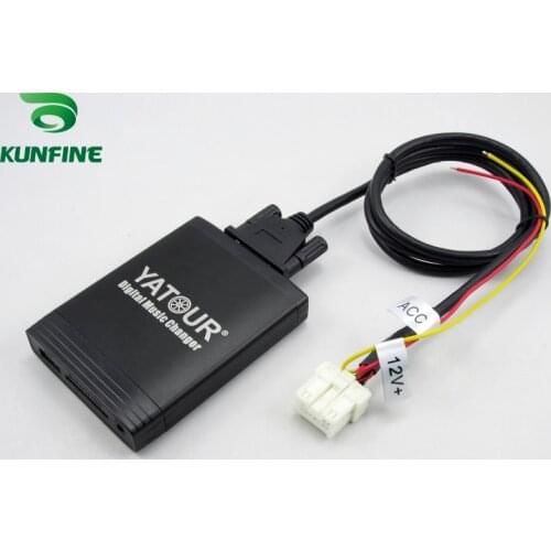 Car Digital Music Changer Adapter USB SD Aux MP3 Interface Car Stereo Radio For Nissan Bluetooth Phone And Controller Optional