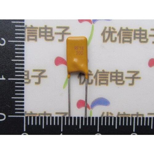 Free shipping with tracking number 200PCS High quality 2A resettable fuse PPTC RF16200 16V 2A Self recovery fuse 2A