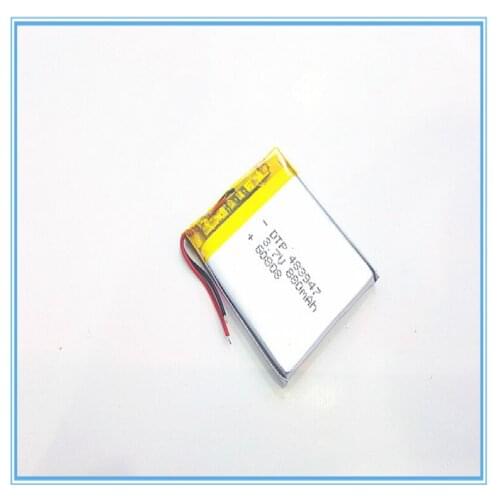 Fast shipping 3.7V 880mah 483947 Lithium Polymer LiPo Rechargeable Battery For Mp3 MP4 MP5 DVD PAD mobile tablet pc power bank