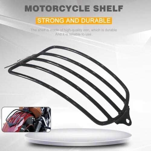 For Indian Scout Black Seat Luggage Rack Bracket Refit For Scout Sixty 2015-2019