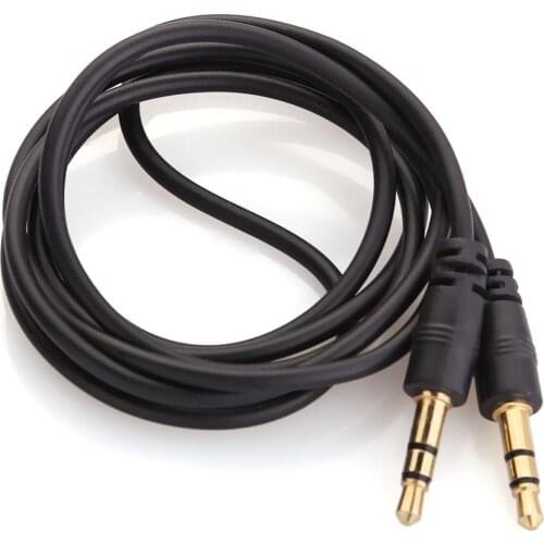 3.5mm AUX Cable 3 Pole Male to Male Jack Audio Stereo Extension Cord Wire Line for Computer TV Box DVD CD Player Headphone Speak