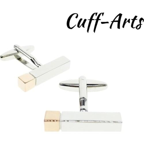 Cufflink for Men Classic Cuboid Cufflinks Shirt Cuff links Gifts for Men Gemelos Les Boutons De Manchette by Cuffarts C10251