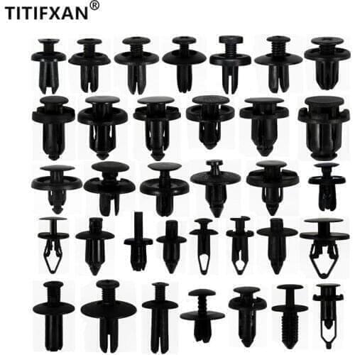 5mm 6mm 7mm 8mm 9mm 10mm 12mm 14mm Hole Car Plastic Fastener Rivet Clips Buckle Set Universal Mixed Auto Snap Button Pin Kit