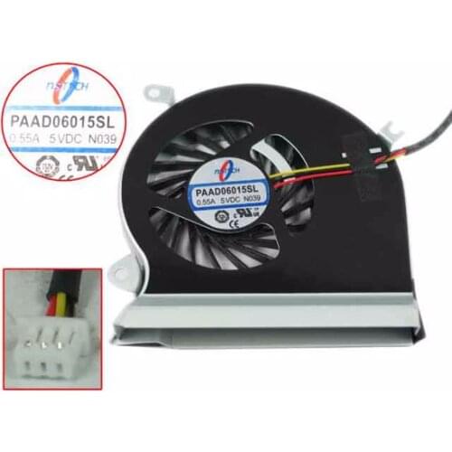 PAAD06015SL N039 DC 5V 0.55A 3-Wire Server Laptop Fan