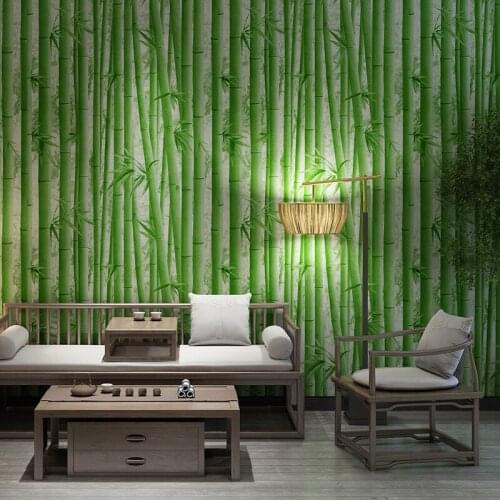 Custom Wallpaper 3D Wood Texture Forest Oil Painting Style Murals Living Room Bedroom Background Wall Papers For Walls 3D