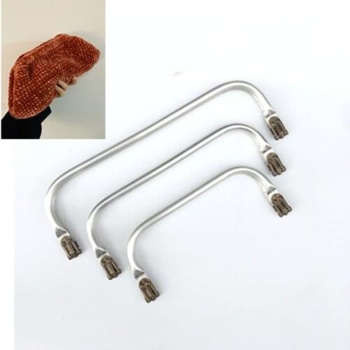 20/25/30cm Bag Frame For Purse Doctor Purse Frame Metal Aluminium Tube Frame Bag Handle Accessories Clutch Bag Parts