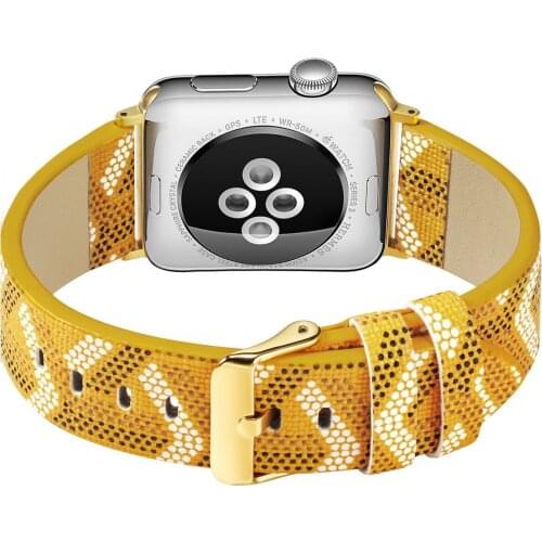 Leather for Apple Watch Slim Leopard Bands 38 40mm 42 44mm for iWatch SE Strap Classic Wristband Series 6 5 4 3 2