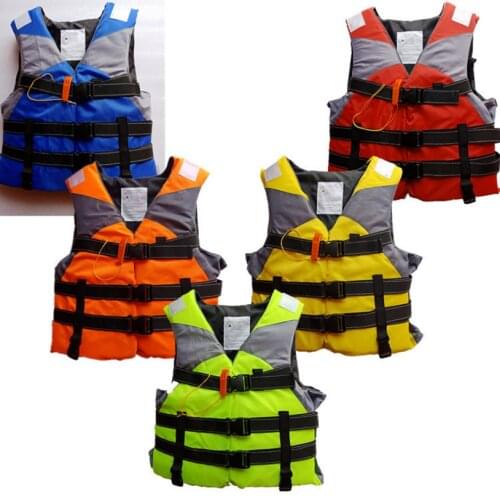 Jingshanghua Life jacket portable snorkeling equipment children swimming vest adult drifting buoyancy boat vest