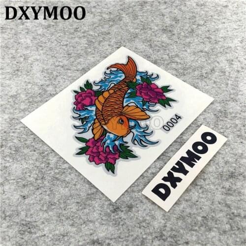 Car Styling Bumper Vinyl Tape Go Fishing Carp KOI Home Decorate Laptop Motorcycle Fish Tank Sticker