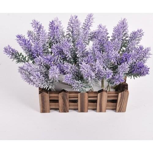 Romantic Provence Decoration Lavender Flower Silk Artificial Flowers Grain Decorative Simulation Of Aquatic Plants