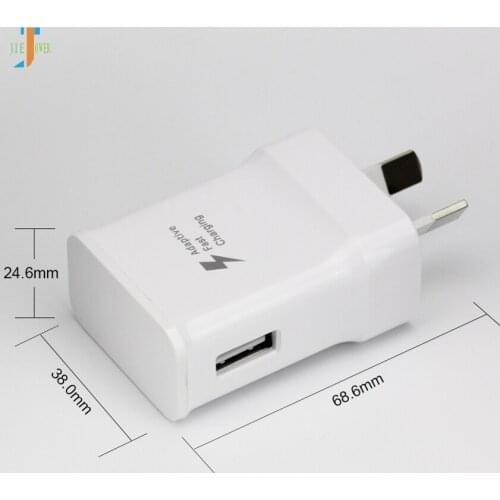 50pcs/lot Universal Fast Charger Charging Travel USB Wall Home Quick Charger Power Supply Adapter AU Plug 5V 2A 9V 1.67A