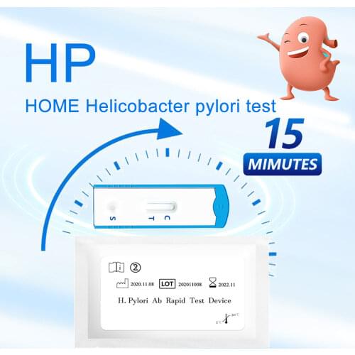 Stomach Helicobacter Pylori Blood Antibody Test Test Strips Stomach Disease Halitosis HP Test Non-Breathing Exhalation Card