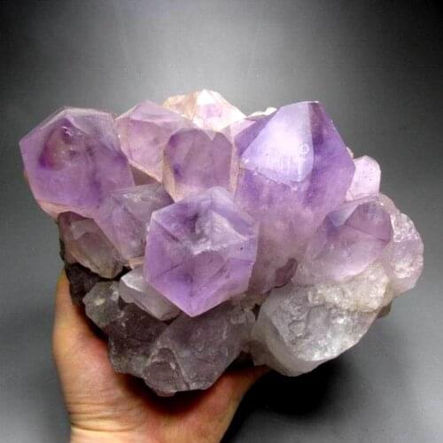 4448g Bolovian Amethyst Quartz Cluster - crystals and stones healing Mineral specimen Home Decor feng shui decoration