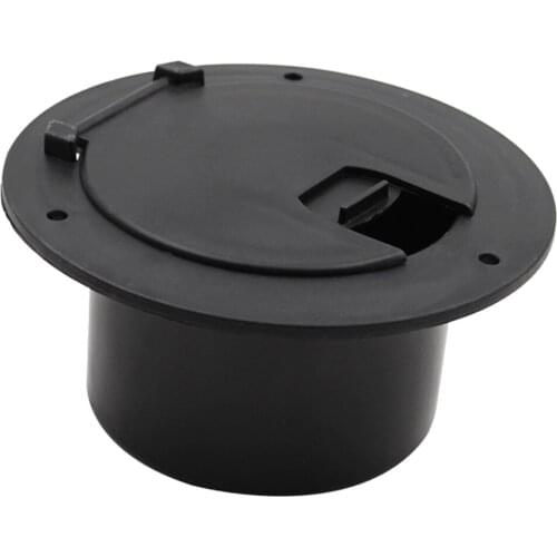 1pcs Power Cord Cable Hatch Camper Round RV Trailer Electric Polar Black