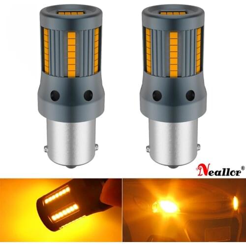 1156 P21W BA15S LED Turn Signal Lamp Light Canbus Error Free No Hyper Flash PY21W BAU15S For Audi a4 b9 a6 c5 a3 8l a1 b6 8p b8