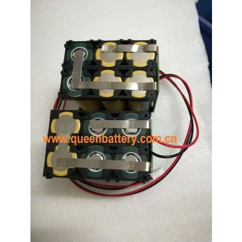 12V 3S2P 26650 QB26650 11.1V 10.8V 10AH audio equipment street led lamp camera solar battery pack w/ PCB/BMS 15A
