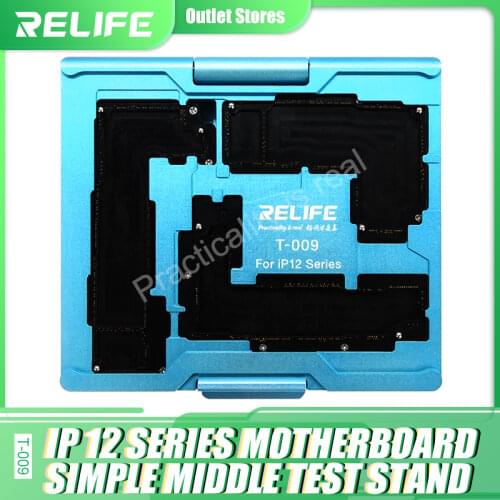 RELIFE T-009 Motherboard 4 In 1 Middle Simple Tester With Precise Hole Pitch Design For IP12 Series Detection Tester